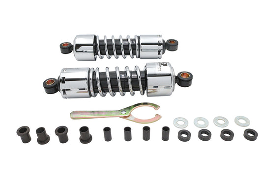 HARLEY 11 inch Progressive 412 Series Shock Set Fits 1980-2005 FLHT,   1980-1984 FLT,   1985-2005 FL
