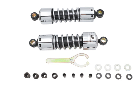 HARLEY 11 inch Progressive 412 Series Shock Set Fits 1980-2005 FLHT,   1980-1984 FLT,   1985-2005 FL