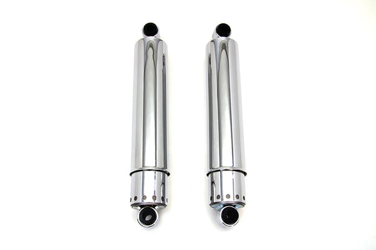 HARLEY Replica 14-1/2 inch Shock Set Full Covered Type Fits 1957-1974 XL,   1952-1956 K,