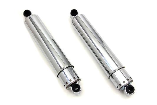 HARLEY Replica 14-1/2 inch Shock Set Full Covered Type Fits 1957-1974 XL,   1952-1956 K,