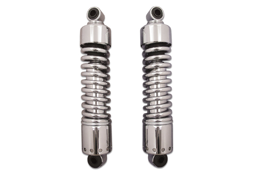 HARLEY 12 inch AEE Shock Set with Exposed Springs Fits 1972-1984 FL,   1973-1984 FX,   1973-1984 FXE