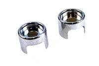 HARLEY Upper Shock Stud Covers Chrome Tall Style Fits 2004-UP XL,