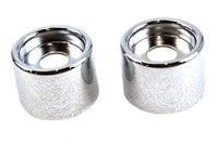 HARLEY Upper Shock Stud Covers Chrome Tall Style Fits 2004-UP XL,