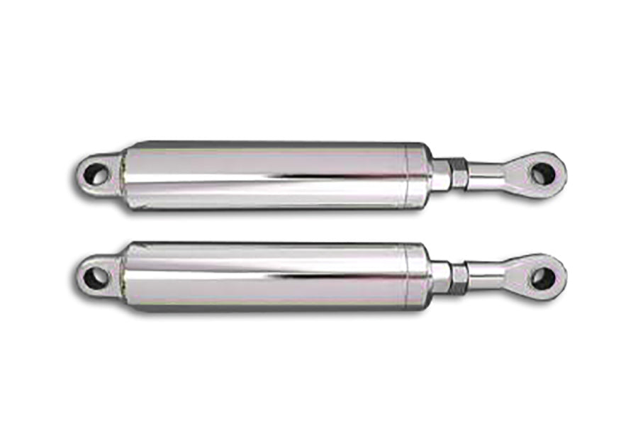 HARLEY 11 inch Shock Set Chrome Billet Fits 1989-1999 FXST,   1989-1999 FLST,