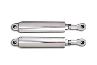 HARLEY 11 inch Shock Set Chrome Billet Fits 1989-1999 FXST,   1989-1999 FLST,