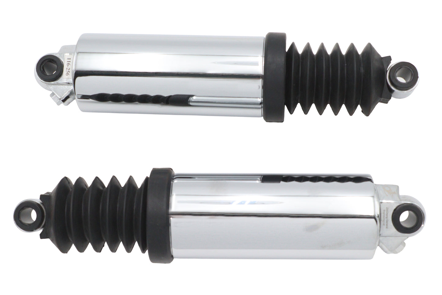 HARLEY AEE Chrome Low Touring Air Shock Set Fits 1997-2008 FLHT,   1997-2008 FLT,   1997-2008 FLTR,