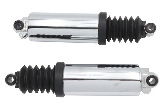 HARLEY AEE Chrome Low Touring Air Shock Set Fits 1997-2008 FLHT,   1997-2008 FLT,   1997-2008 FLTR,