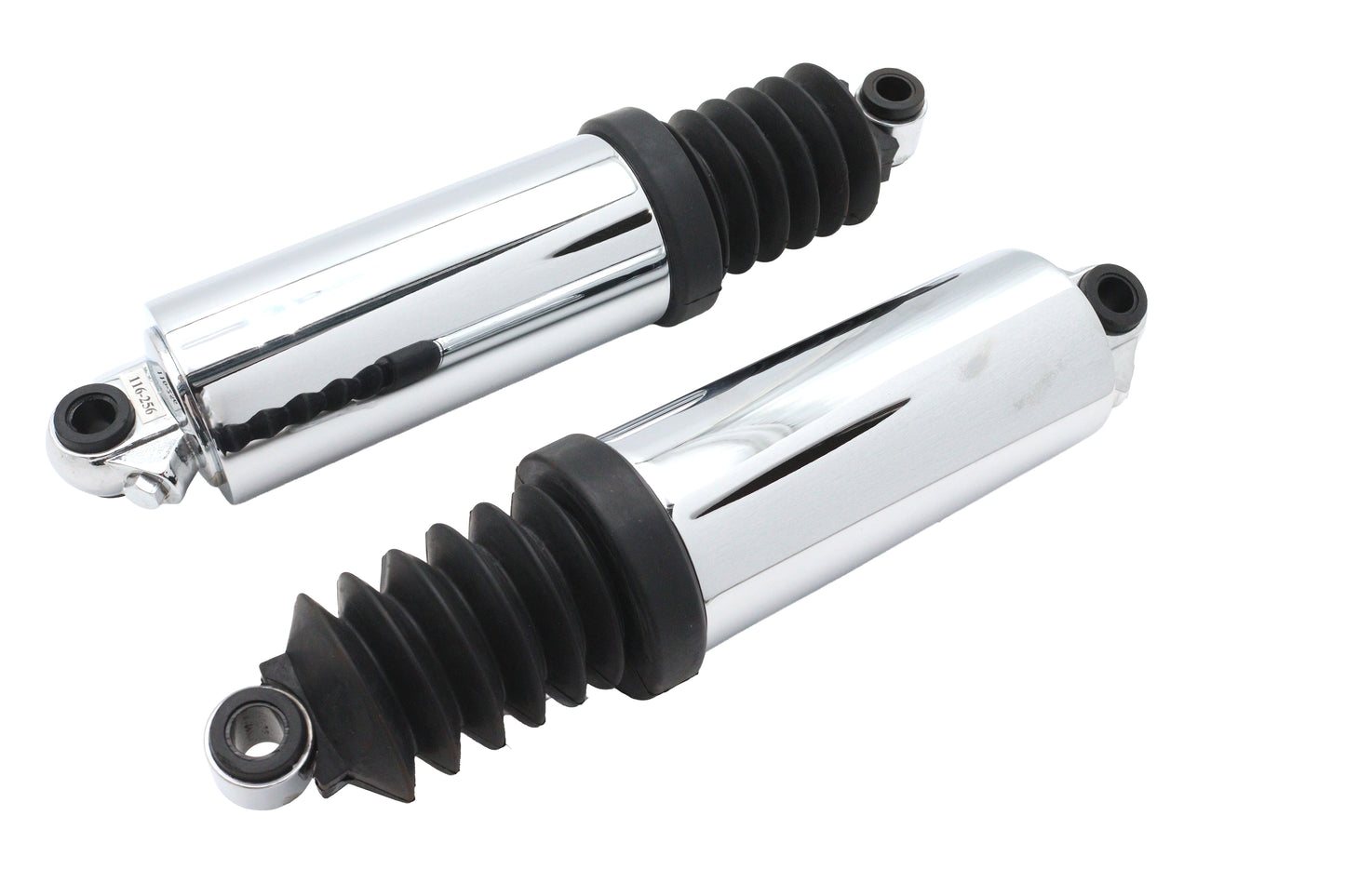 HARLEY AEE Chrome Low Touring Air Shock Set Fits 1997-2008 FLHT,   1997-2008 FLT,   1997-2008 FLTR,