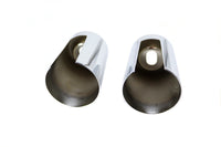 HARLEY Upper Shock Stud Covers Chrome Tall Style Fits 1965-1974 XL,   1965-1965 FL, Early 1965 1970-