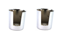 HARLEY Upper Shock Stud Covers Chrome Short Style Fits 1975-1981 XL,