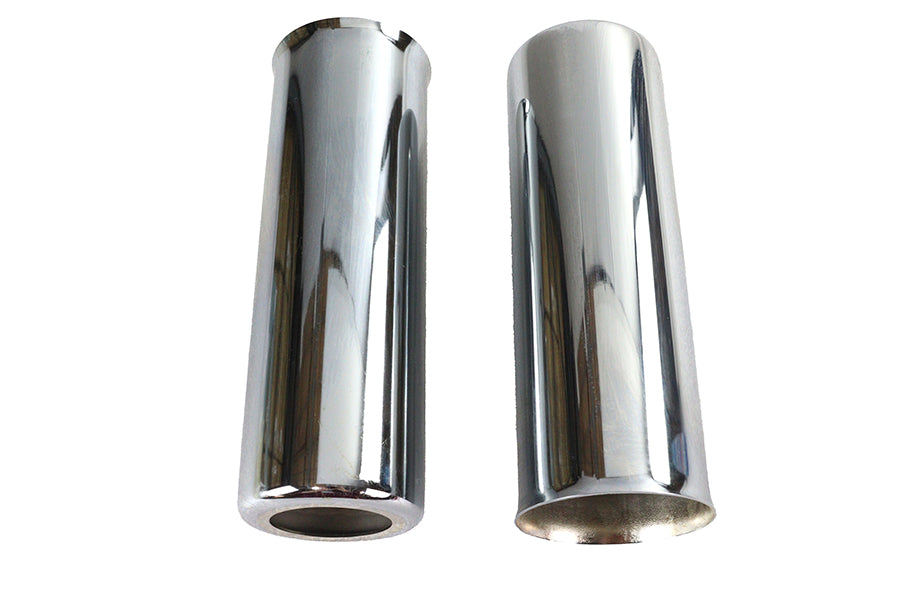 HARLEY Chrome 8 inch Shock Spring Cover Set Fits 1973-1984 FL,   1973-1984 FX,