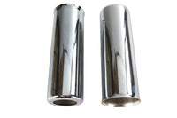 HARLEY Chrome 8 inch Shock Spring Cover Set Fits 1973-1984 FL,   1973-1984 FX,