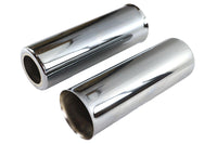 HARLEY Chrome 8 inch Shock Spring Cover Set Fits 1973-1984 FL,   1973-1984 FX,