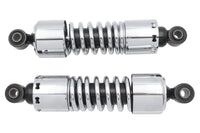 HARLEY AEE 11-1/2 inch Shock Set Chrome Fits 1991-2017 FXD,   1991-2017 FXDWG,