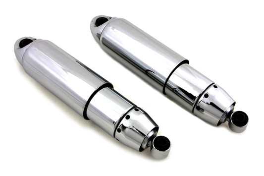 HARLEY AEE 12 inch Chrome Shock Set Fits 1991-2017 FXD,   1991-2017 FXDC,   1991-2017 FXDWG,   1991-