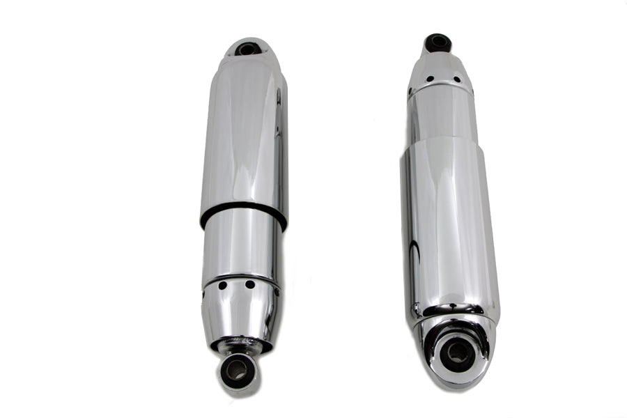 HARLEY AEE 12 inch Chrome Shock Set Fits 1991-2017 FXD,   1991-2017 FXDC,   1991-2017 FXDWG,   1991-