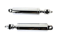 HARLEY 11 inch Shock Set Chrome Billet Fits 2000-2017 FLST,   2000-2017 FXST,