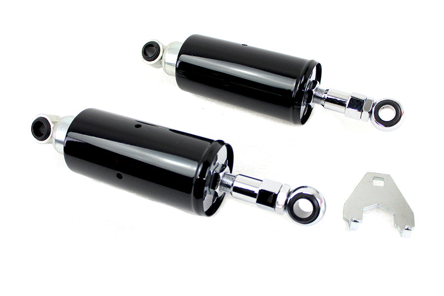 HARLEY Shock Set Adjustable Black Fits 1989-1999 FXST,   1989-1999 FLST,