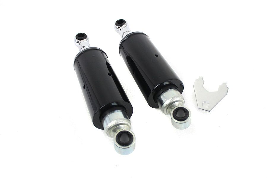 HARLEY Shock Set Adjustable Black Fits 1989-1999 FXST,   1989-1999 FLST,