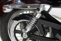 HARLEY 2-1/4 inch Lower Shock Set Chrome Fits 2006-UP XL,