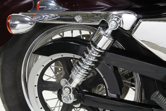 HARLEY 2-1/4 inch Lower Shock Set Chrome Fits 2006-UP XL,