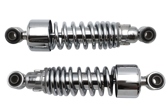 HARLEY 2-1/4 inch Lower Shock Set Chrome Fits 2006-UP XL,