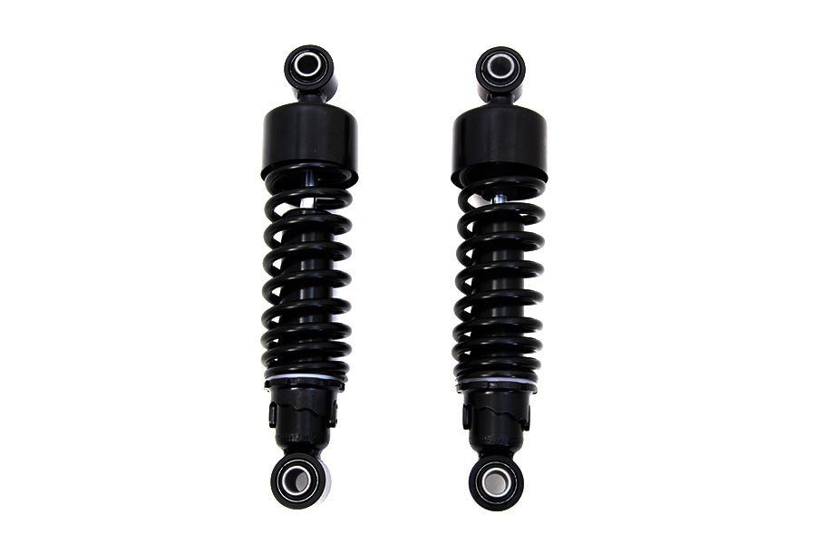 HARLEY 2-1/4 inch Lower Shock Set Gloss Black Fits 2006-UP XL,