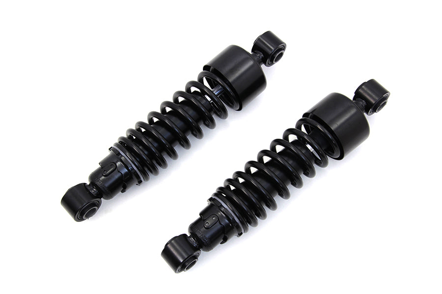HARLEY 2-1/4 inch Lower Shock Set Gloss Black Fits 2006-UP XL,