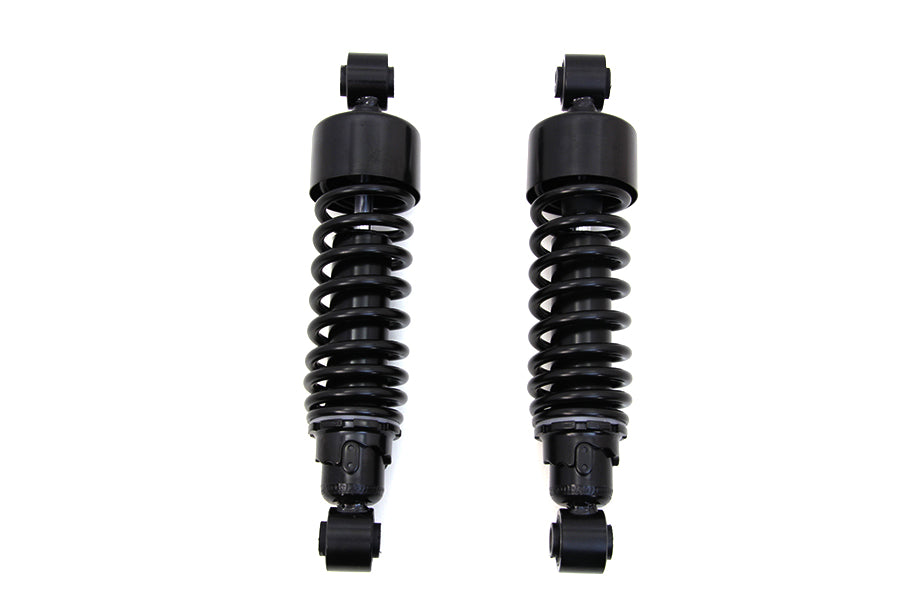 HARLEY 2-1/4 inch Lower Shock Set Gloss Black Fits 2006-UP XL,