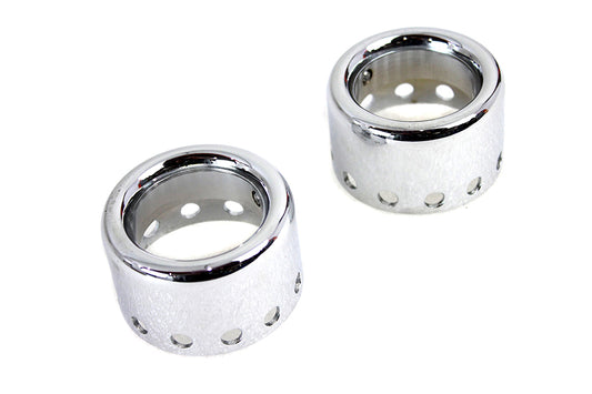 HARLEY Chrome Lower Shock Cover Set Fits 1979-1987 XL,   1979-UP FXR,