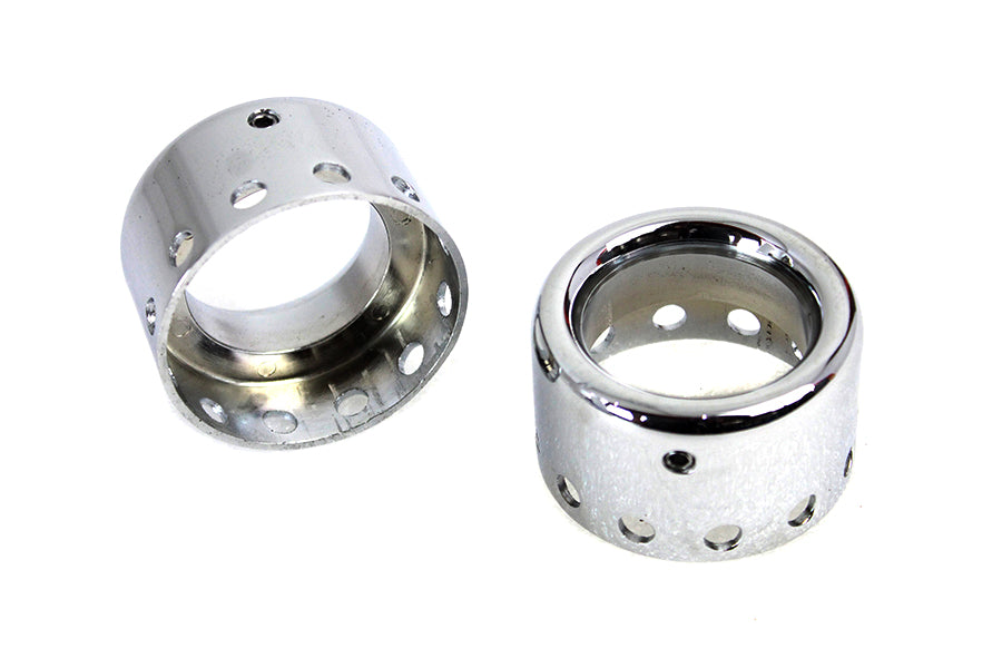 HARLEY Chrome Lower Shock Cover Set Fits 1979-1987 XL,   1979-UP FXR,