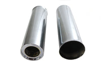 HARLEY Chrome Shock Spring Cover Set Fits 1956-1966 XL,   1958-1966 FL,