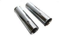 HARLEY Chrome Shock Spring Cover Set Fits 1956-1966 XL,   1958-1966 FL,