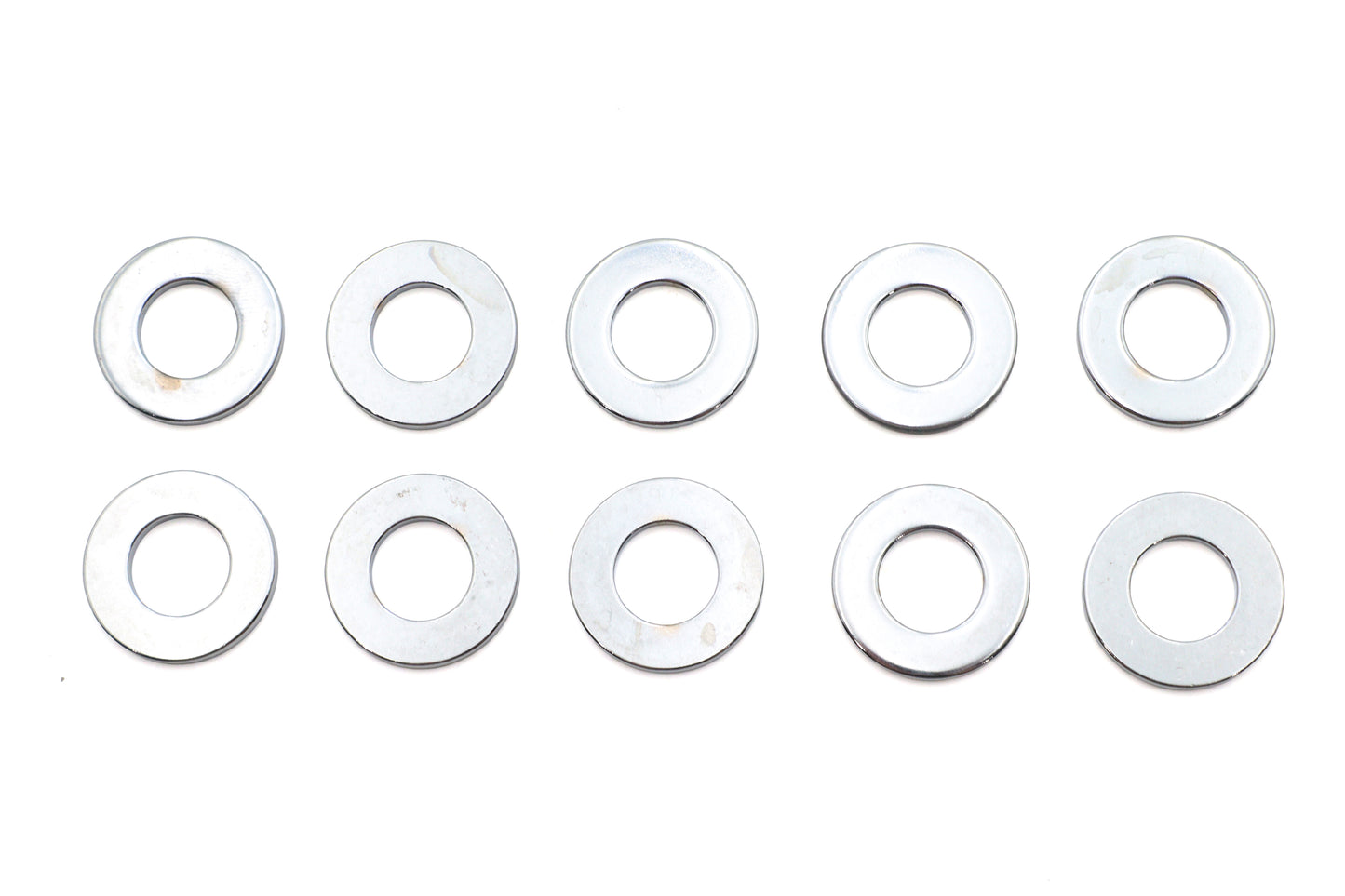 HARLEY Chrome Shock Stud Washers 1/2 inch Hole Fits 1965-1984 FL,   1971-1984 FX,   1997-UP FLT,   1