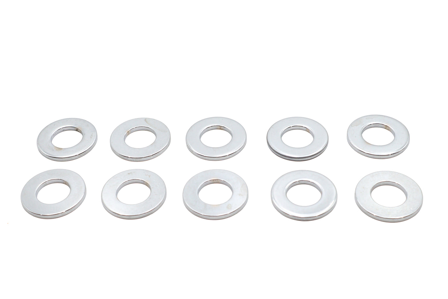 HARLEY Chrome Shock Stud Washers 1/2 inch Hole Fits 1965-1984 FL,   1971-1984 FX,   1997-UP FLT,   1