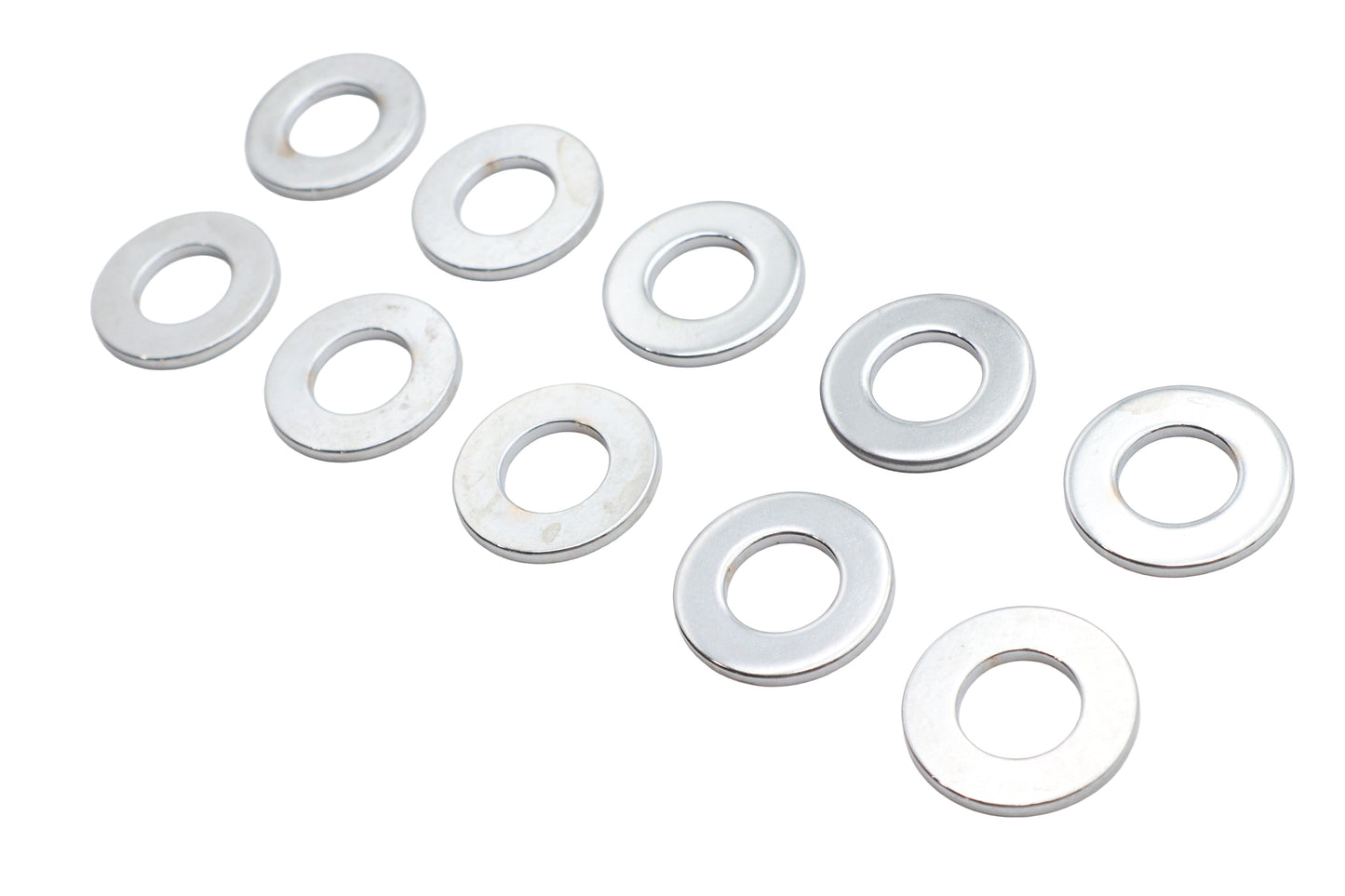 HARLEY Chrome Shock Stud Washers 1/2 inch Hole Fits 1965-1984 FL,   1971-1984 FX,   1997-UP FLT,   1