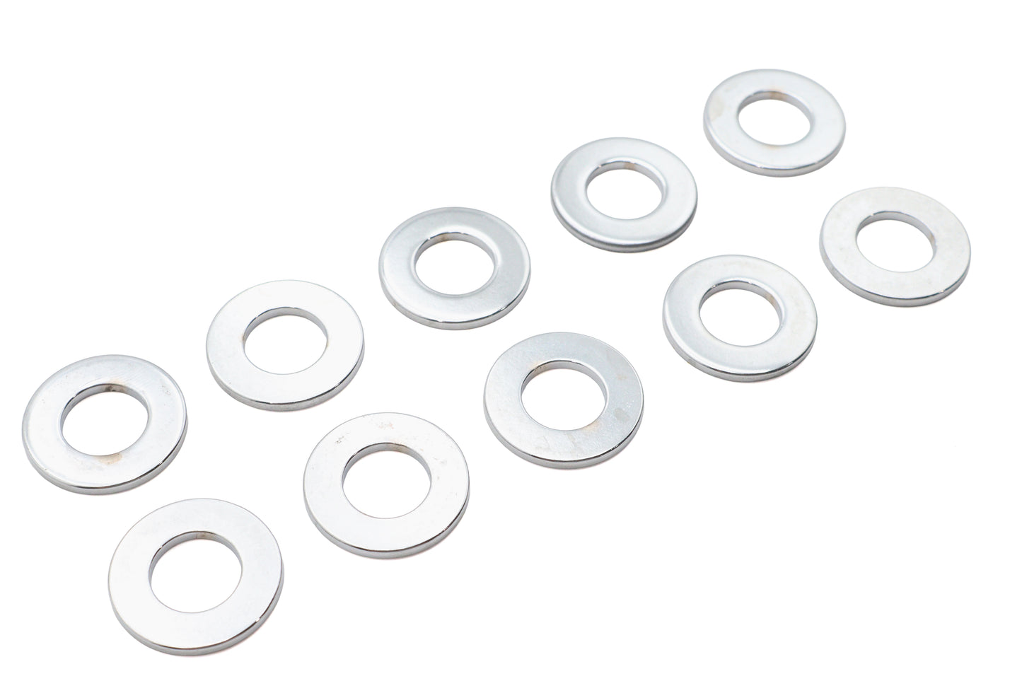 HARLEY Chrome Shock Stud Washers 1/2 inch Hole Fits 1965-1984 FL,   1971-1984 FX,   1997-UP FLT,   1