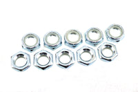 HARLEY Zinc Nyloc Shock Stud Nut fits 1958-1984 FL,  1971-1984 FX,  1954-1956 KH,  1957-1974 XL,