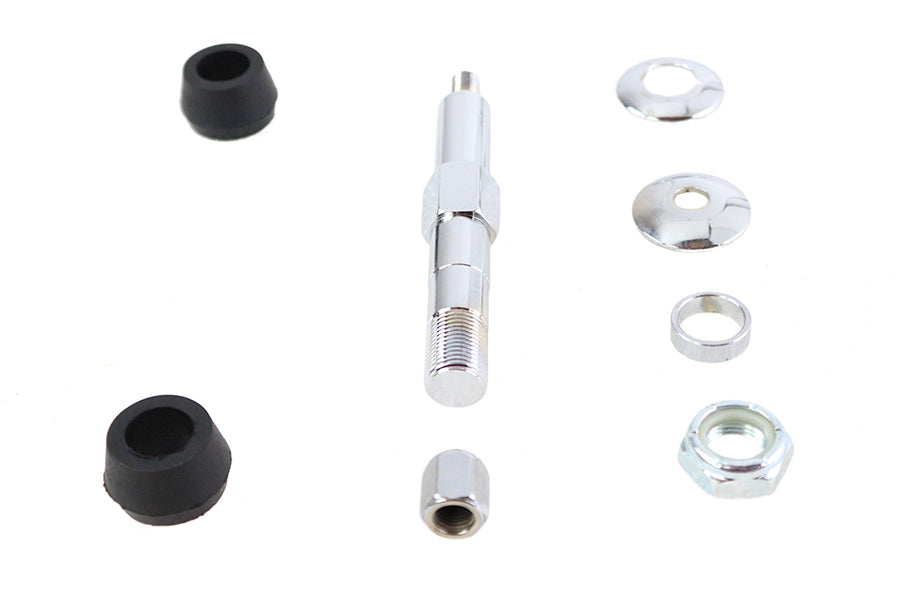 HARLEY Chrome Upper Rear Shock Stud Kit Fits 1967-1972 FL,   1971-1972 FX,