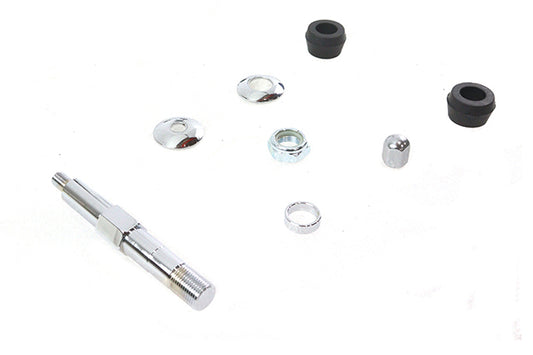 HARLEY Chrome Upper Rear Shock Stud Kit Fits 1967-1972 FL,   1971-1972 FX,