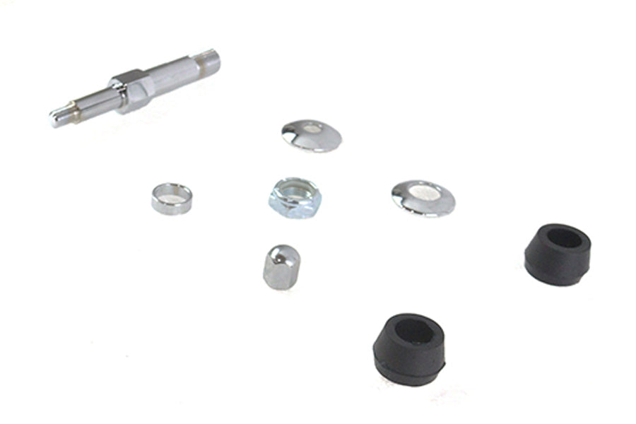 HARLEY Chrome Upper Rear Shock Stud Kit Fits 1967-1972 FL,   1971-1972 FX,