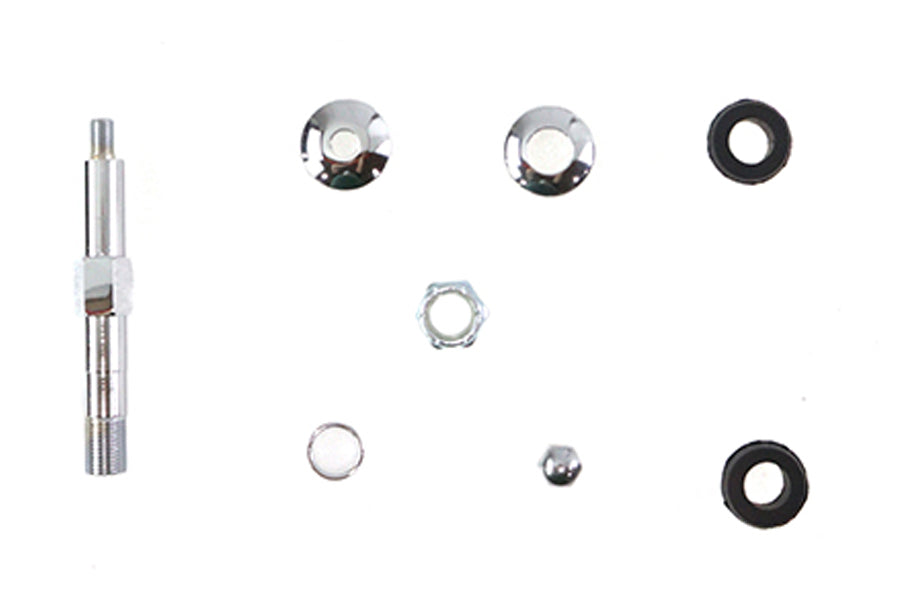 HARLEY Chrome Upper Rear Shock Stud Kit Fits 1967-1972 FL,   1971-1972 FX,