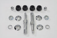 HARLEY Chrome Lower Rear Shock Stud Kit Fits 1967-1972 FL,   1971-1972 FX,