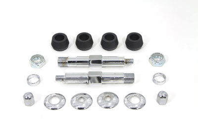 HARLEY Chrome Upper Rear Shock Stud Kit Fits 1958-1964 FL,