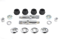 HARLEY Chrome Lower Rear Shock Stud Kit Fits 1958-1964 FL,