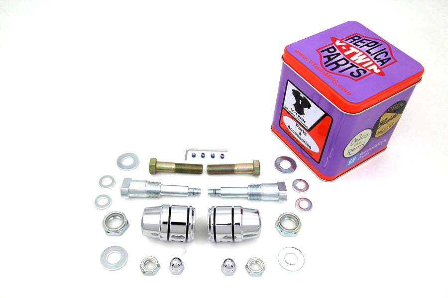HARLEY Chrome Shock Stud Kit Fits 1991-1993 XL,