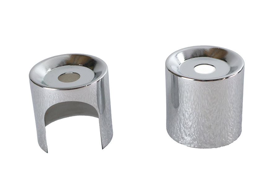 HARLEY Shock Stud Cover Set Upper Chrome Fits 1991-1999 XL,