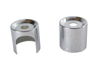 HARLEY Shock Stud Cover Set Upper Chrome Fits 1991-1999 XL,