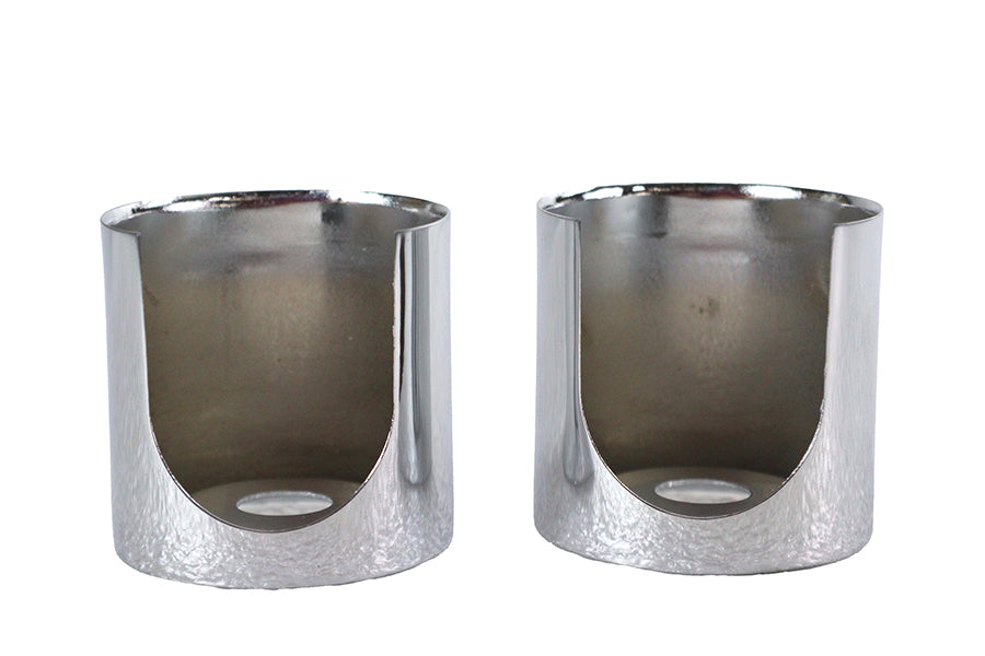 HARLEY Shock Stud Cover Set Upper Chrome Fits 1991-1999 XL,