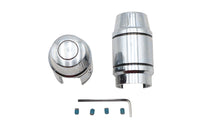 HARLEY Shock Stud Cover Upper Chrome Fits 1991-1999 FXD,